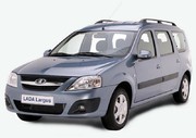 Замена лобового стекла на Lada Largus